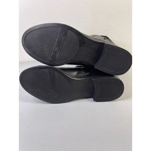 NATURALIZER Women's Jackie Wide Calf Boots Black Size 4 - Picture 7 of 10